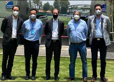 Miembros de la Cooperativa Cruz Azul se reúnen con Jaime Ordiales