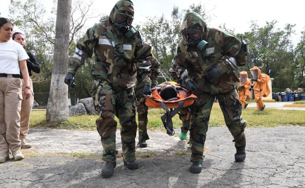 Marina capacita a 34 elementos para detectar amenazas químicas durante el Mundial 2026 (31/01/2026). Foto: Especial