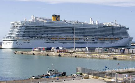 Crucero con 7 mil personas, bloqueado cerca de Roma por casos sospechosos de coronavirus