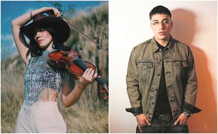 Violinista de Christian Nodal presume momentos con El Malilla durante concierto en CDMX