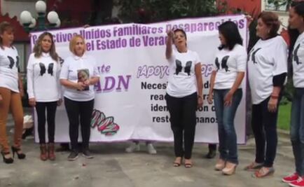 Familiares buscan donaciones por ADN en cuerpos encontrados de Veracruz