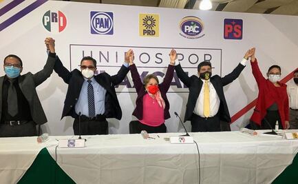 PRI Tlaxcala festeja alianza contra Morena para elecciones de 2021