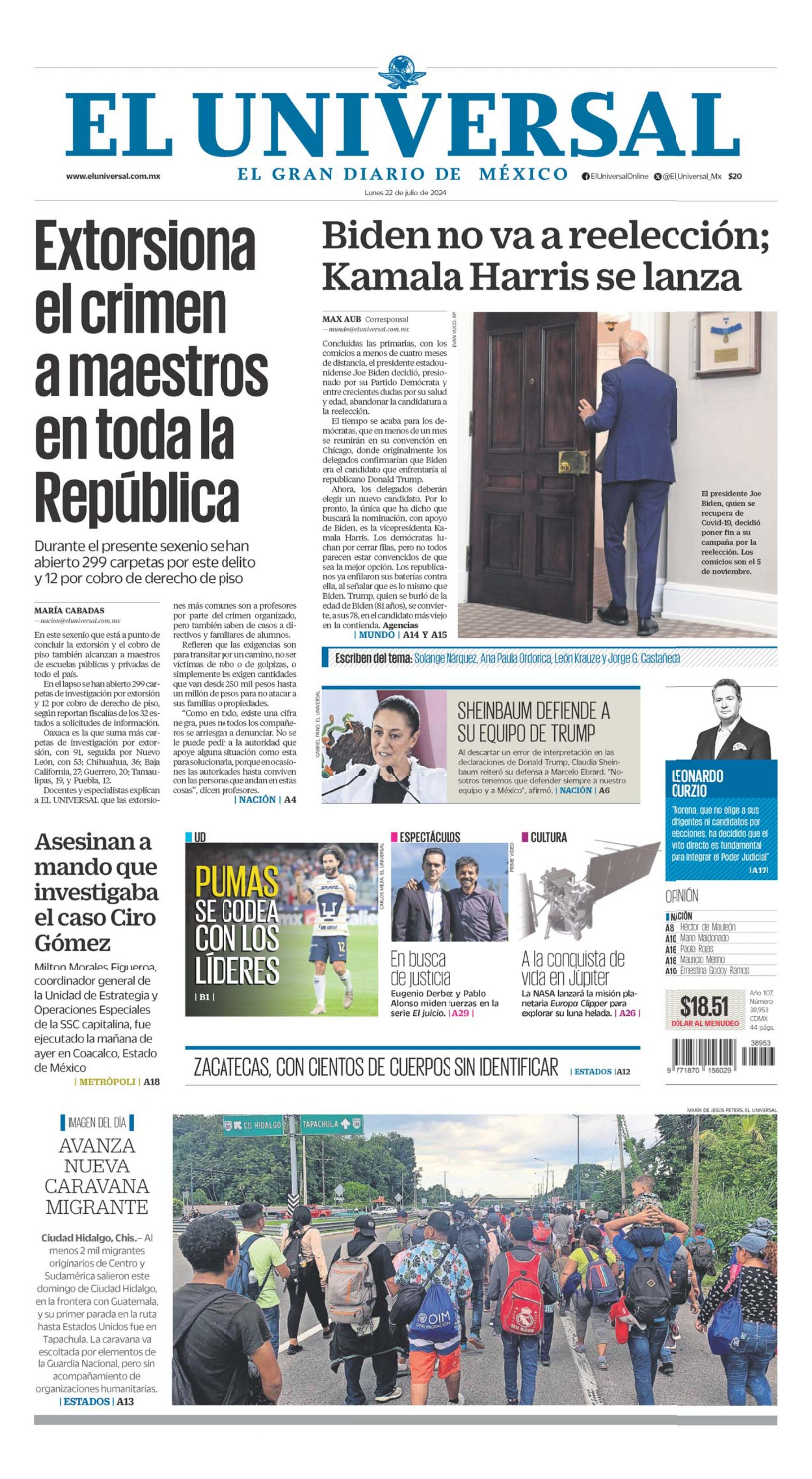 Portada impresa