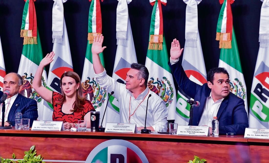 El PRI aprobó la creación del Consejo Técnico Consultivo para caminar rumbo a 2024. Foto: Especial