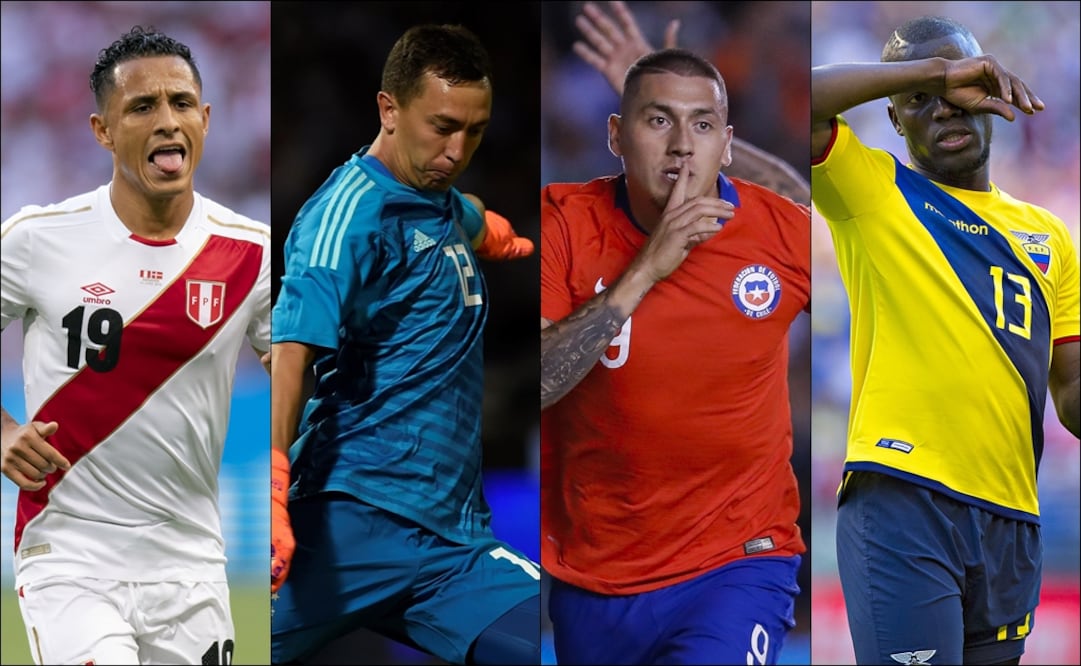 Yotún, Marchesín, Castillo y Valencia. Foto: Especial