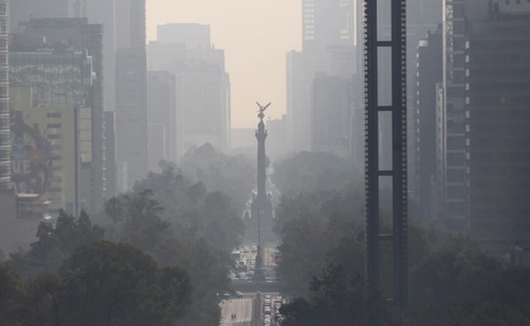 Durante el mes de mayo, la Ciudad de México ha sufrido varios días de contingencia ambiental extraordinaria debido a la contaminación. Foto:  EFE