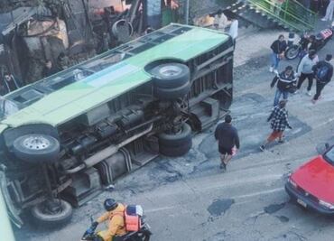 Continúan hospitalizadas ocho personas tras accidente en la México-Cuernavaca; mujer se encuentra grave