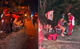 Se registra carambola sobre la carretera Tikuch–Chemax en Yucatán; reportan lesionados