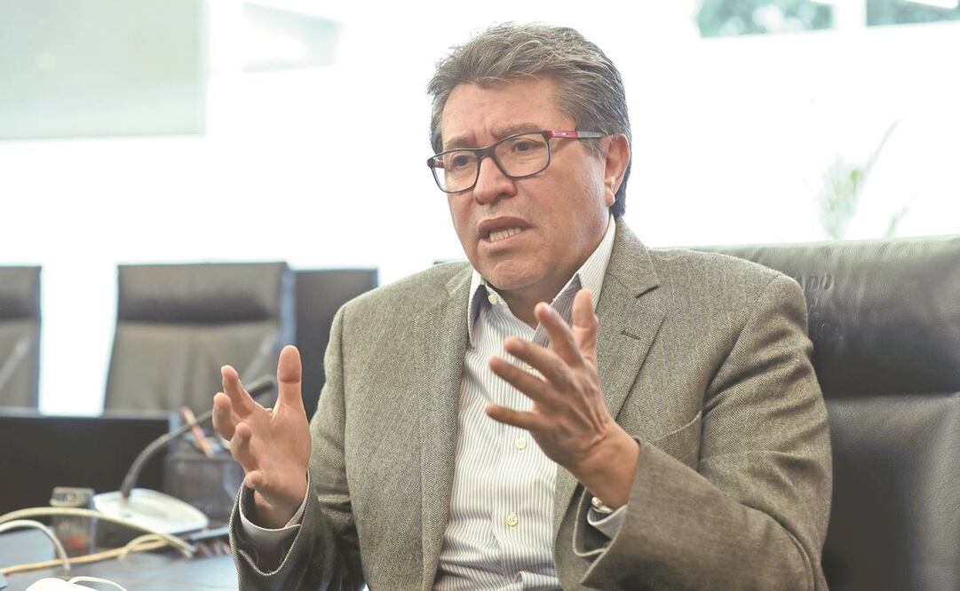 Ricardo Monreal, coordinador de Morena en el Senado, confía en que se refrendará el apoyo al movimiento de la 4T. Foto: Archivo/ El Universal.