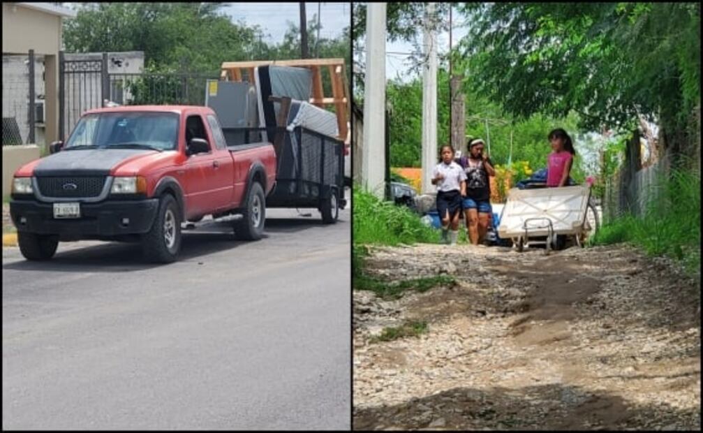 Ante riesgo de desbordamiento, evacuan colonias aledañas a río en Sabinas, Coahuila