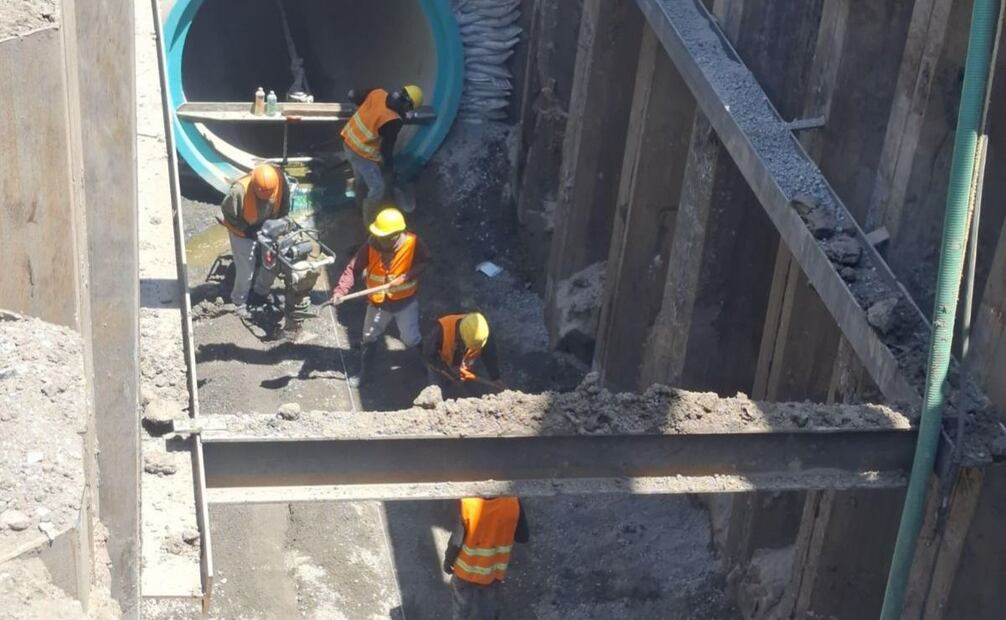 Entre las obras destacadas en Ecatepec se encuentran los trabajos en 18 pozos.
Foto: Especial.