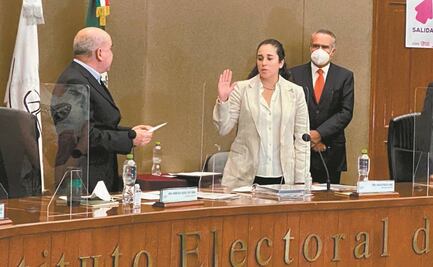 Rinde protesta la nueva titular del IEEM