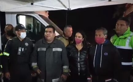 Evacuan 20 casas por incendio de fábrica en Tezoyuca