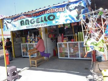 Realizan simulacro de incendio en tianguis pirotécnico de Tultepec