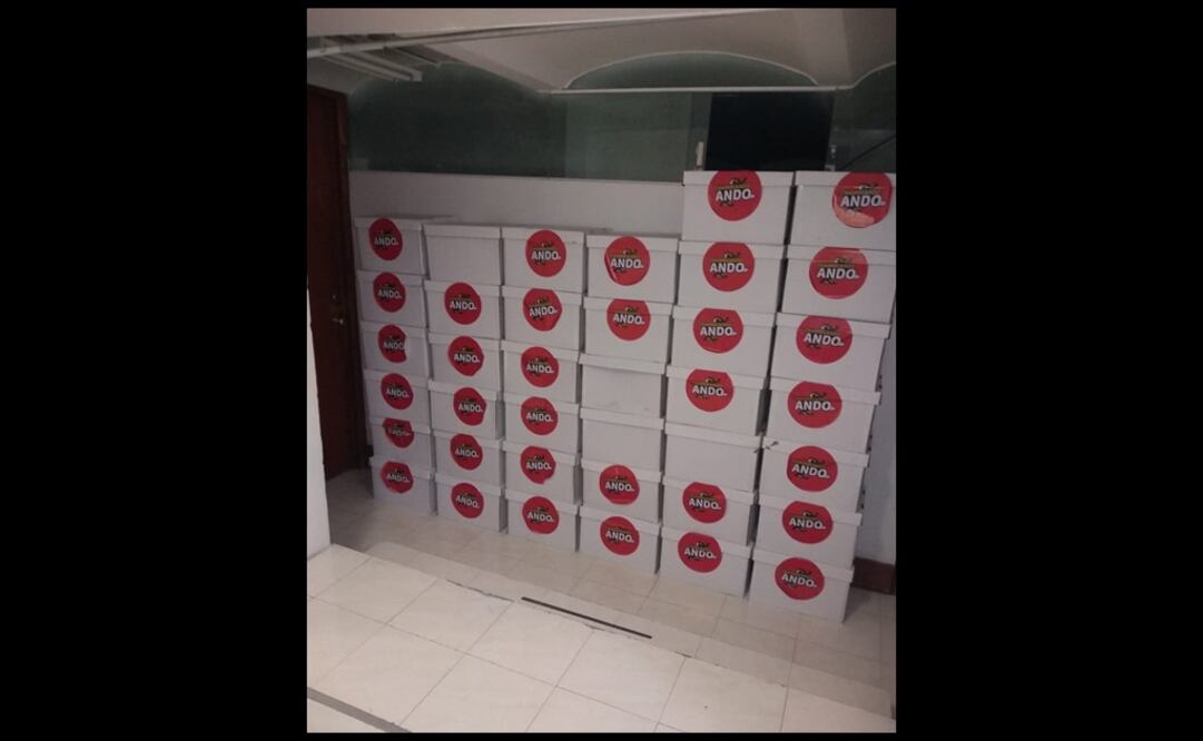 Las cajas con las firmas siguen resguardadas en una bodega de la planta baja del Congreso local, denunció Diana Sánchez Barrios. Foto: Héctor Cruz / EL UNIVERSAL