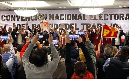 Sheinbaum recibe constancia como candidata del PT a la presidencia