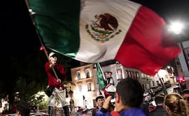 Afición celebra a Selección Mexicana en Zacatecas; fueron en caravana al Centro Histórico