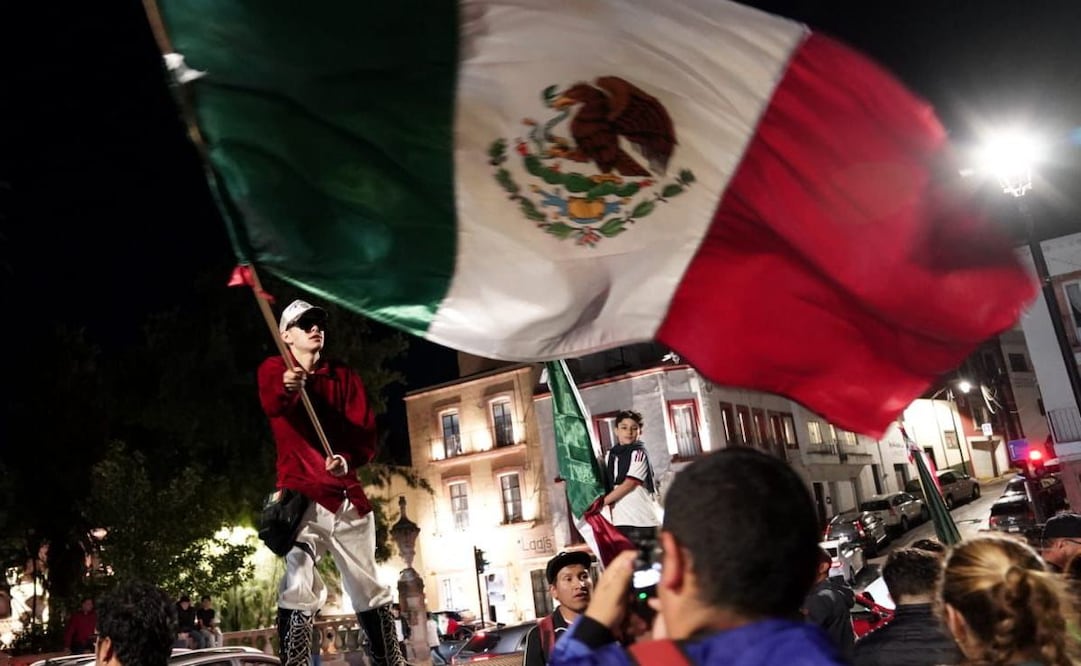 Aspectos de la celebración de la afición en Zacatecas. Foto: Diana Valdez