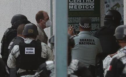 Con fuerte dispositivo de seguridad, trasladan al "Güero Palma" a hospital Adolfo López Mateos