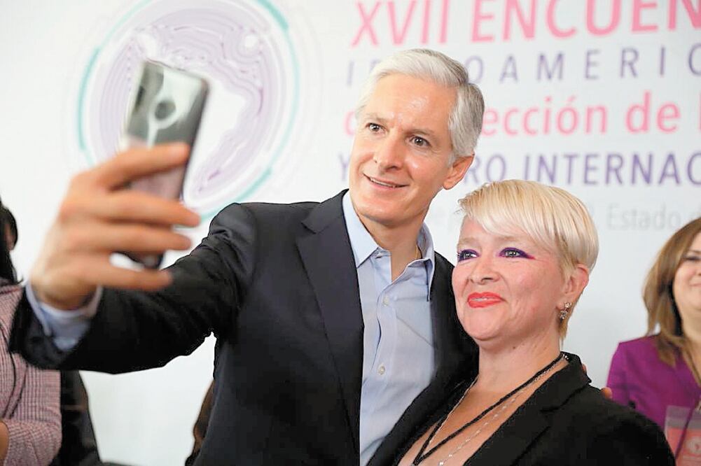 El gobernador Alfredo del Mazo Maza inauguró el 17 Encuentro Iberoamericano de Protección de Datos y Cuarto Foro Internacional. Foto: ESPECIAL