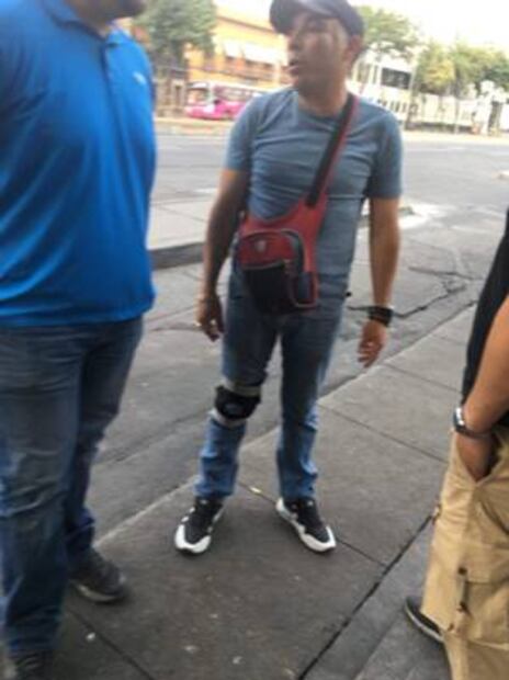 Amenazan rodaje de película "Marionetas" en la Alameda Central