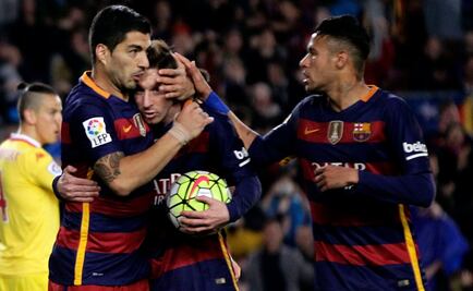 Festín blaugrana en el Camp Nou