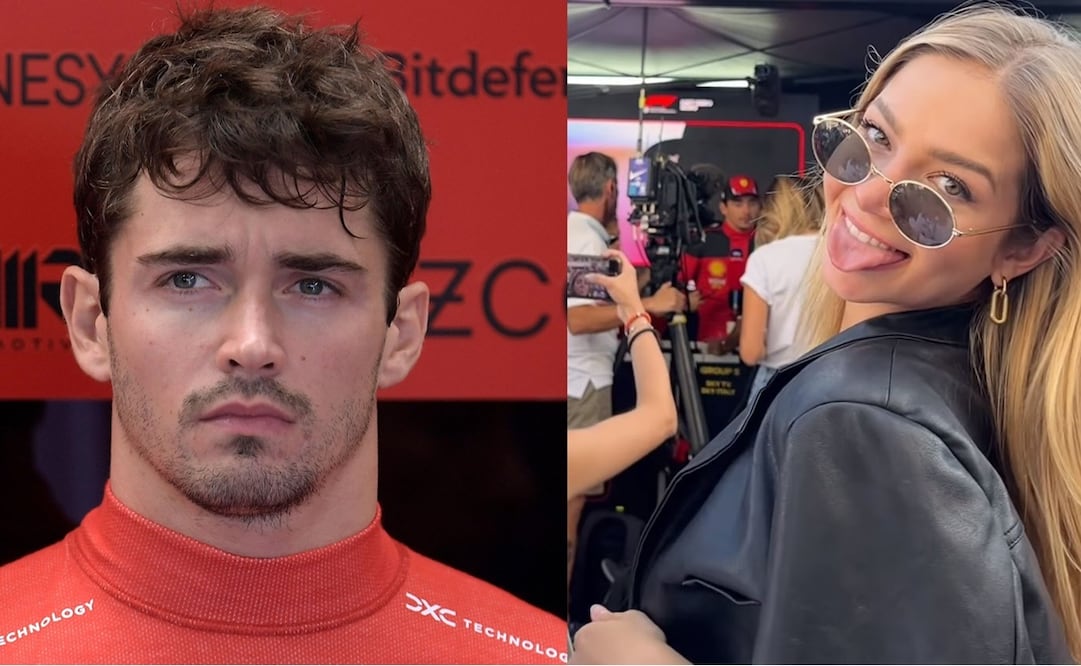 Charles Leclerc y Mallory Caballero - Foto: Especial