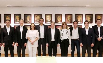 Meade se reúne con gobernadores del PRI