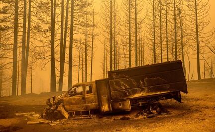 Cientos de evacuados en California por incendios azuzados por fuertes vientos