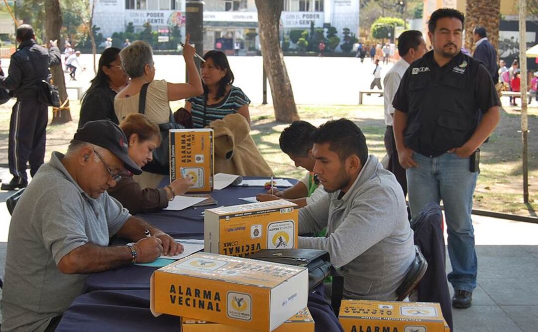 Iztapalapa, segundo lugar en activación de alarmas vecinales