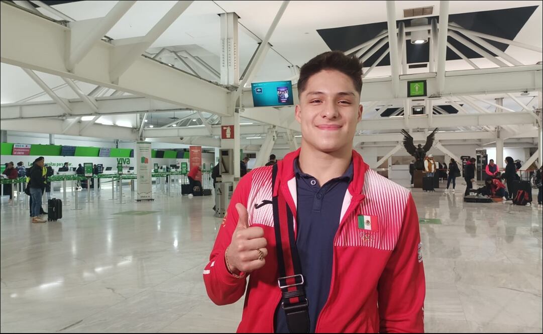 Osmar Olvera busca su lugar en los Juegos Olímpicos de París 2024 / Foto: Arturo Sanguino - EL UNIVERSAL