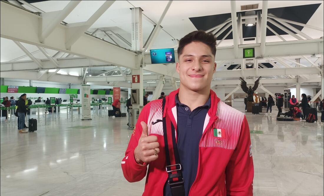 Osmar Olvera busca su lugar en los Juegos Olímpicos de París 2024 / Foto: Arturo Sanguino - EL UNIVERSAL