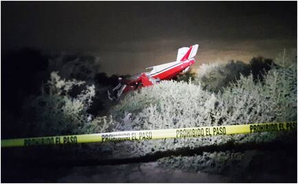 Cae avioneta en campo pesquero de Navolato, Sinaloa; hay 2 heridos