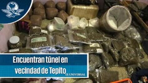 Operativo en Tepito: Hallan túnel y 1.5 mdp