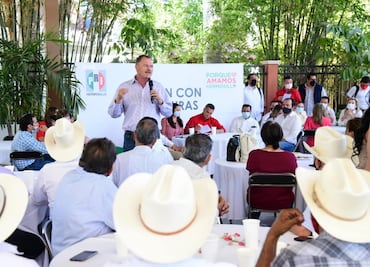 Como gobernador, Ernesto "el Borrego" Gándara dará batalla contra el gobierno federal, afirma