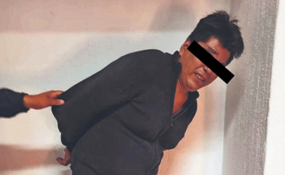 El detenido fue presentado ante el Ministerio Público. Foto: Especial