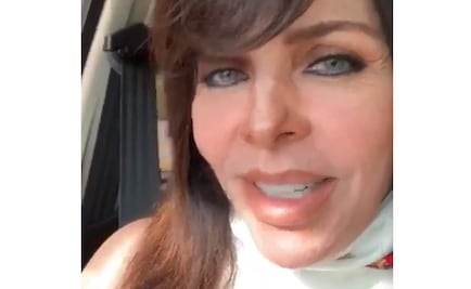 Verónica Castro desea feliz 2019 mientras escucha tema de Cristian Castro