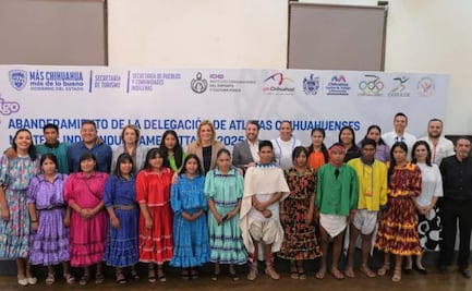 18 atletas rarámuris de Chihuahua participarán en Juegos Maestros Indígenas 2025 de Canadá; Maru Campos reconoce su esfuerzo