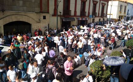 Protestan en Morelos contra reforma de pensiones