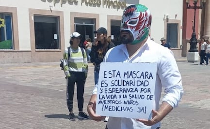 “IMSS Bienestar, fracaso nacional”; pacientes con cáncer, familias y activistas protestan en Guanajuato por medicinas