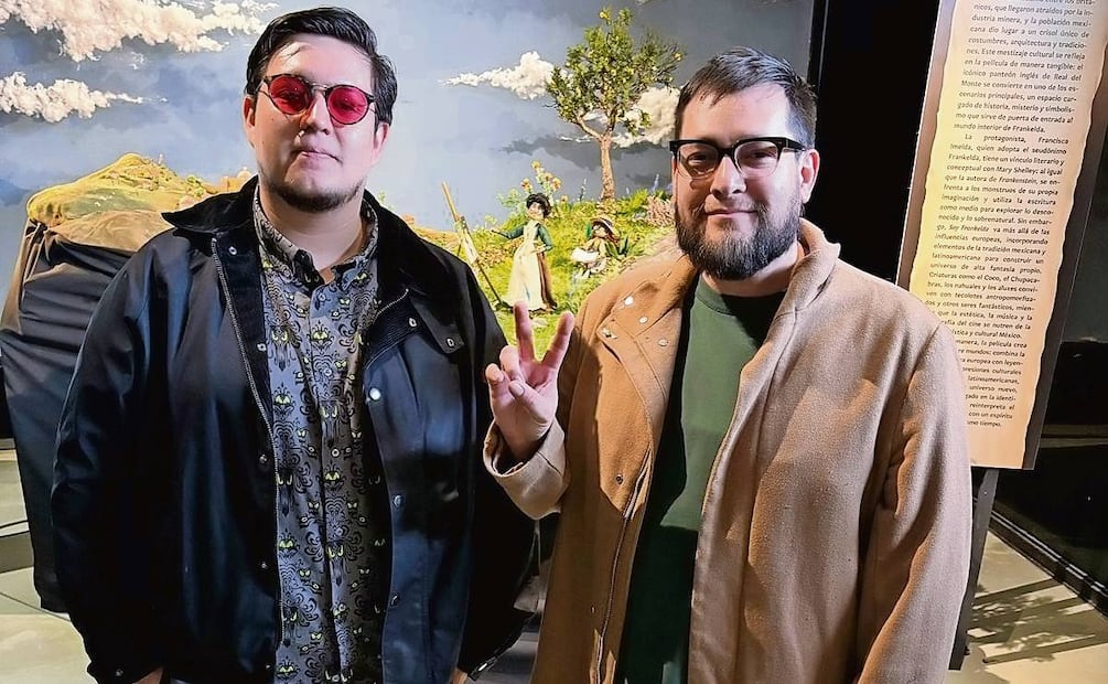 Roy y Arturo Ambriz esperan que el público acepte su filme que se estrenará en streaming, a través de HBO. Foto: Marlem Suárez / EL UNIVERSAL