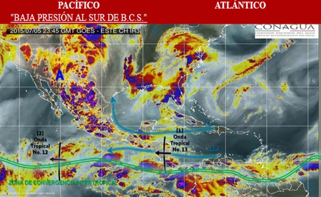 Se prevé un lunes lluvioso en el Valle de México