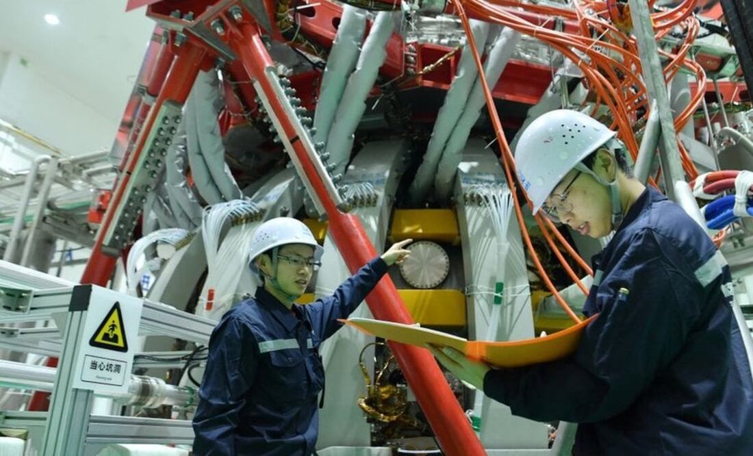 El HL-2M funciona como un "sol artificial". Foto: Getty vía BBC