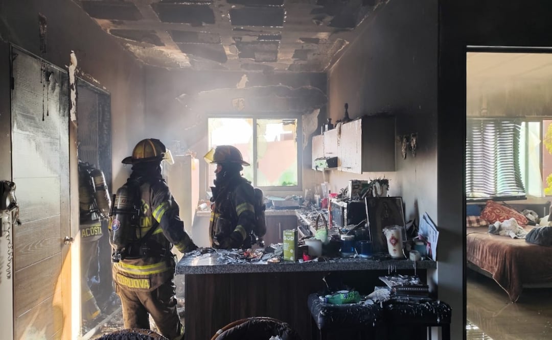 Incendio en edificio de Monterrey deja un muerto; dos personas resultan lesionadas. Foto: Especial
