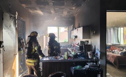 Incendio en edificio de Monterrey deja un muerto; dos personas resultan lesionadas