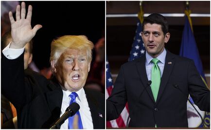 Líder republicano mediará entre Trump y Paul Ryan