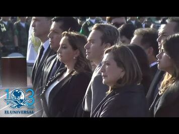 Realizan guardia de honor en memoria de Moreno Valle y Martha Erika Alonso