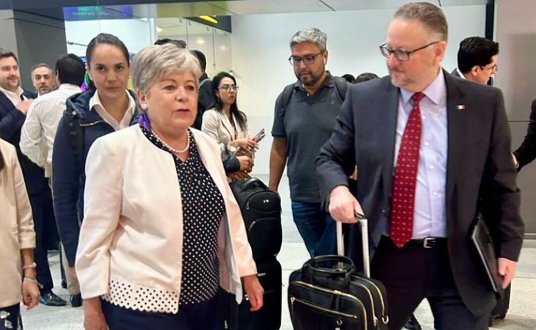 Canciller Alicia Bárcena inicia gira por cuatro ciudades de Texas. Foto: SRE