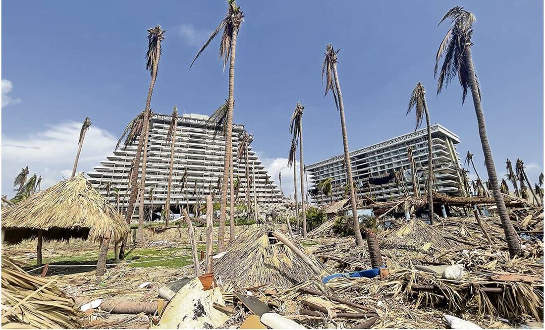 Huracán Otis. Foto: Iván Montaño