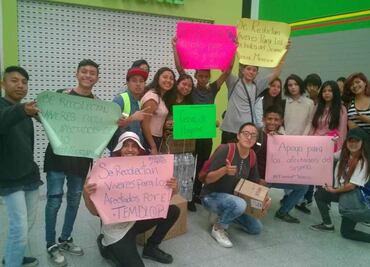 Por Facebook, estudiantes se organizan para ayudar a damnificados